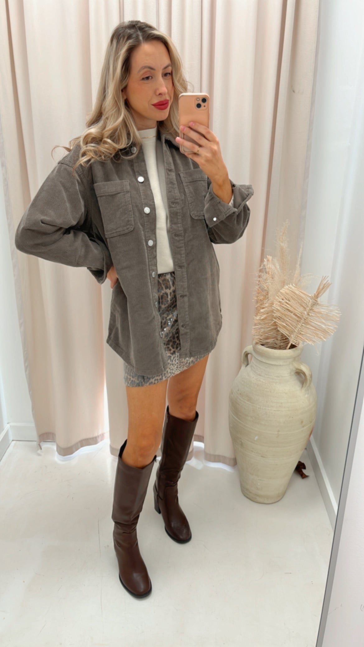 MALVA CORDUROY SHACKET | ONLY