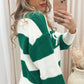 MERRY CHRISTMAS KNIT SWEATER (GREEN)