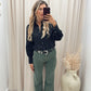 WILLOW DENIM BOOTCUT JEAN  (OLIVE)