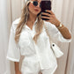 NIKKI TWO PIECE LINEN SET (WHITE)