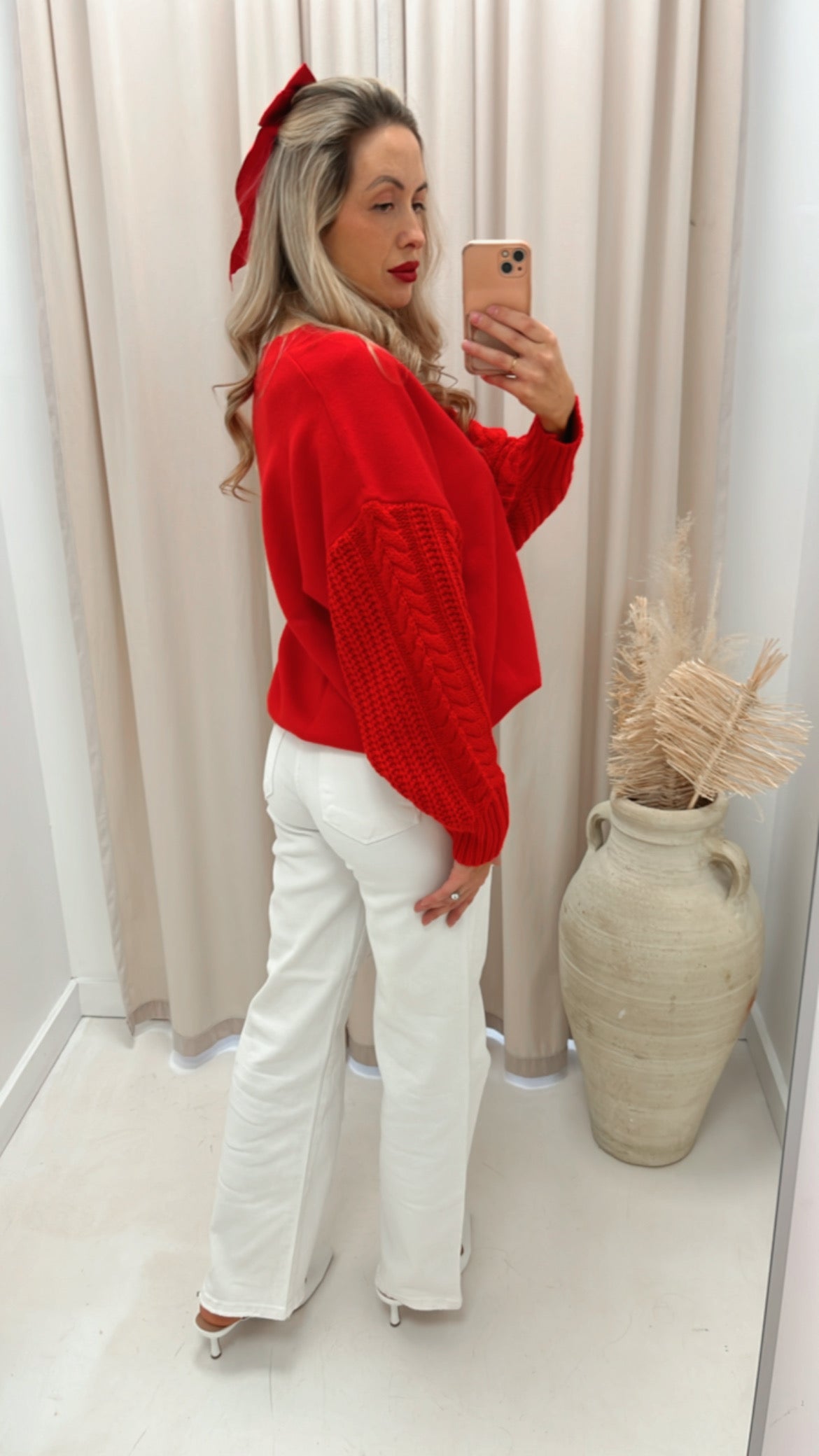 BOBBIE SWEATER (RED)