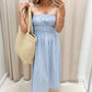 NEW CLAIRE NAUTICAL MIDI DRESS