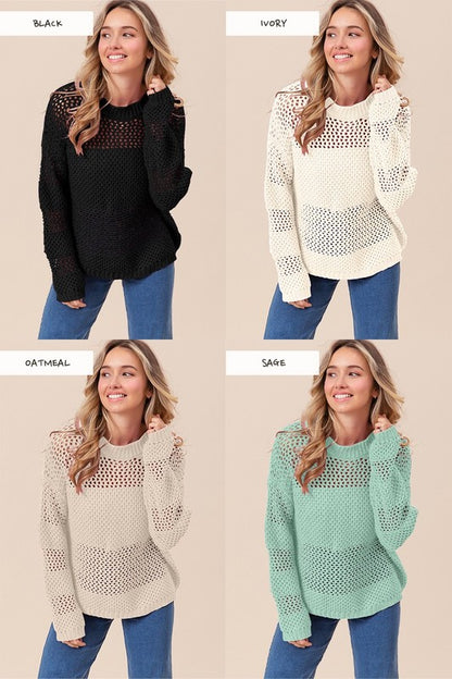 NEW ALLEGRA CROCHET TOP (IVORY)