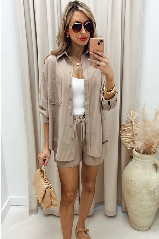 NEW QUIN TWO PIECE SHORT SET (3 COLORS)
