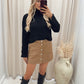 ESTELLA RIBBED SWEATER (BLACK)