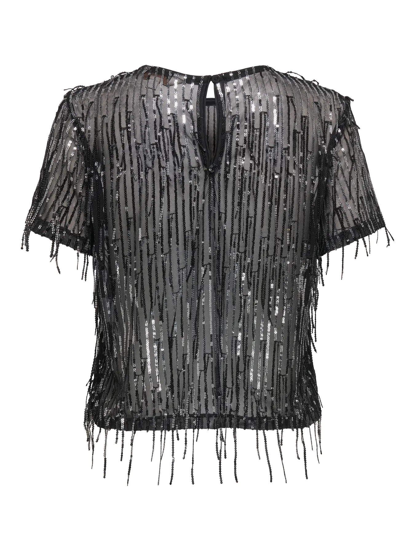 ONLSPACY SS SEQUINS TOP WVN | ONLY
