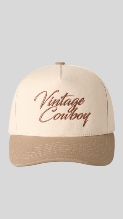 VINTAGE COWBOY HAT | BEST SELLER | (BEIGE)