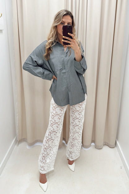 NEW PORTIA LACE PANT (WHITE)