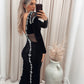 VELVET MESH RHINESTONE EMBELLISHED (BANJUL)