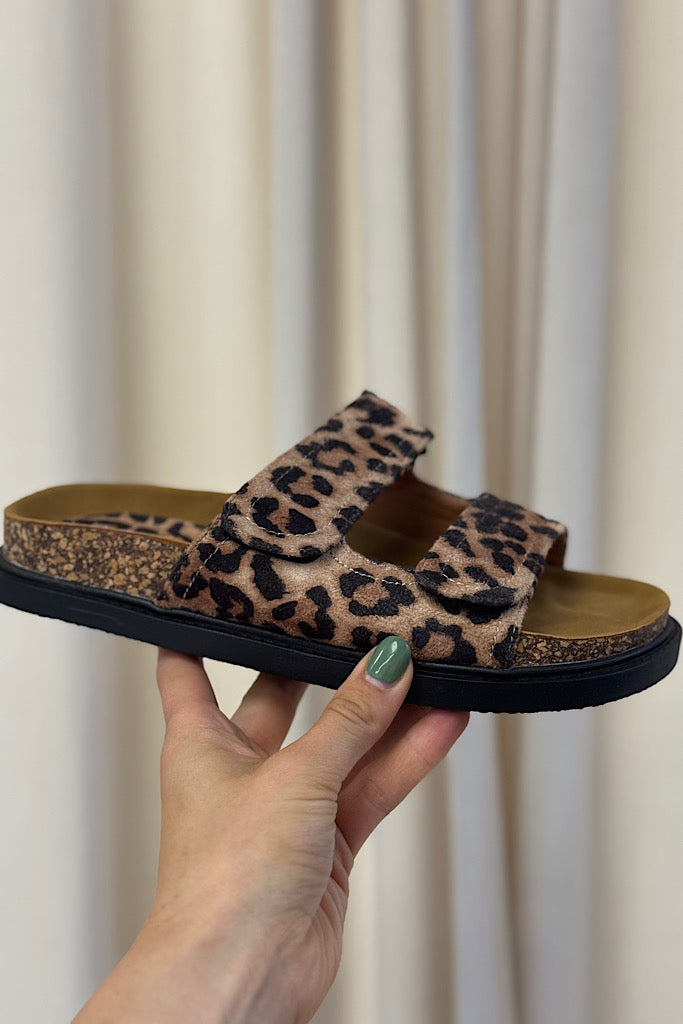 KAITLYN ANIMAL PRINT SANDAL | VELCRO