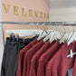 CAROL CARDIGAN (CREAM)(BURGUNDY)| ONLY