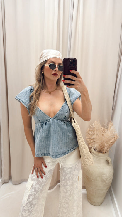 NEW BAILEY DENIM TOP