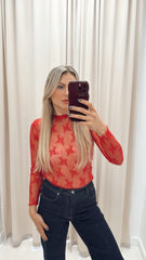 NEW TAMARA LACE TOP | BEST SELLER | (RED)