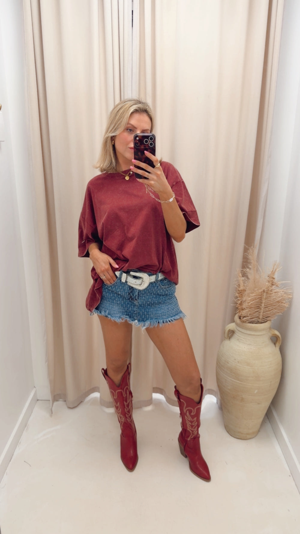 LOW RISE MESS SKORT