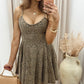 NEW JENNA DENIM MINI DRESS (ANIMAL PRINT)