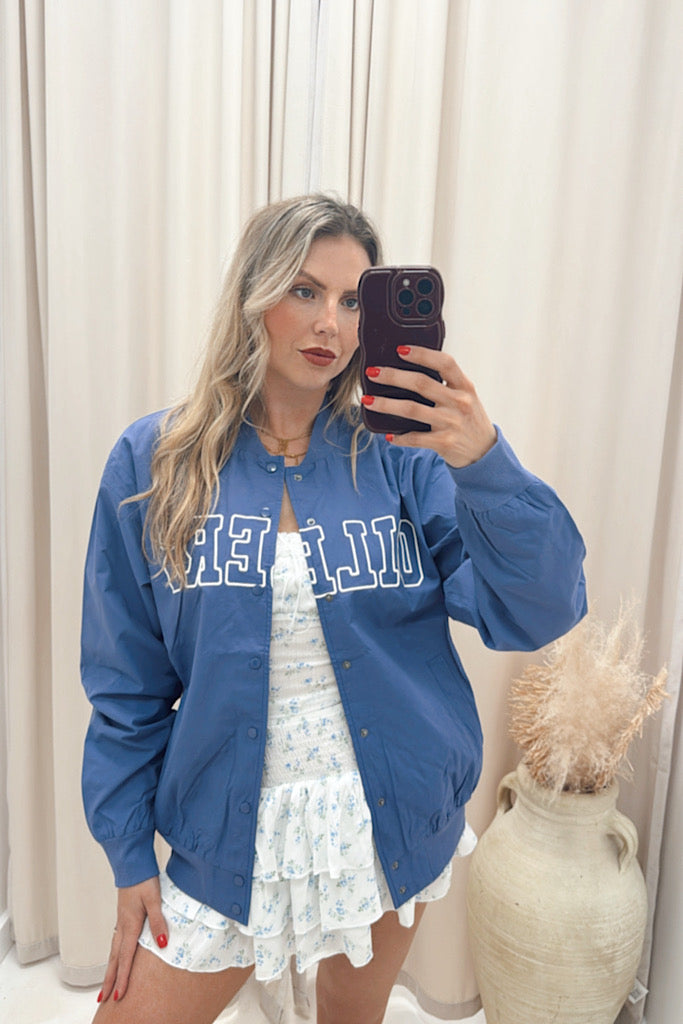 47’ OILERS BOMBER JACKET (UNISEX) | RESTOCK