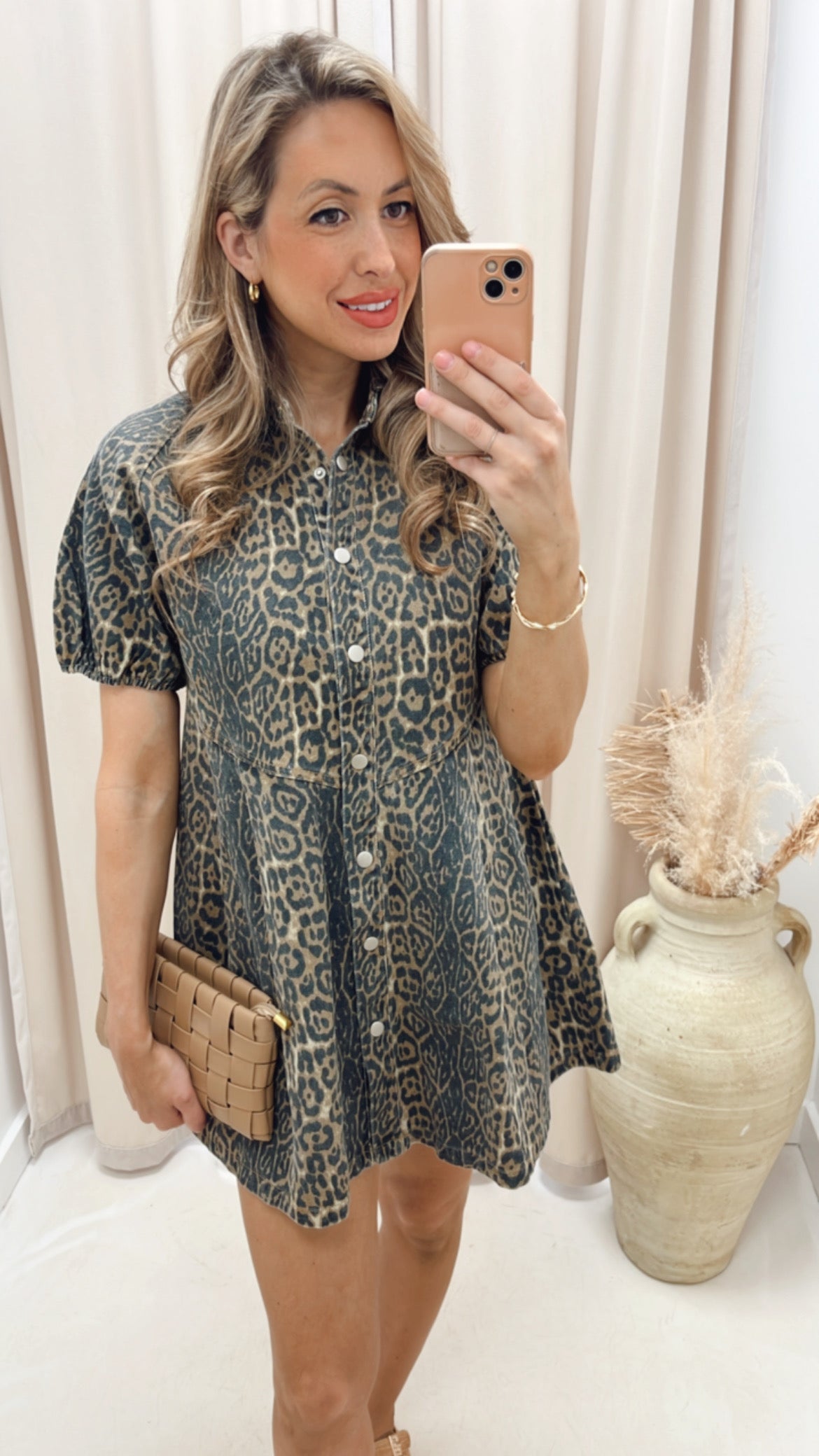 NEW JAYCE FIT &amp; FLARE MINI DRESS