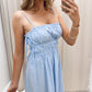 NEW CLAIRE NAUTICAL MIDI DRESS