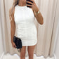 PERCILLA DENIM MINI DRESS