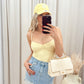 NEW BLUE STRETCH DENIM MINI SKIRT