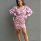 NEW ARMANA FLORAL MINI DRESS (PINK)