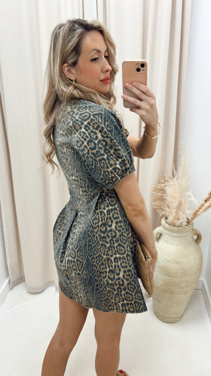 NEW JAYCE FIT &amp; FLARE MINI DRESS