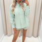 STELLA TWO PIECE STRIPED SET (GREEN)