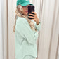 STELLA TWO PIECE STRIPED SET (GREEN)