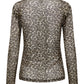 ERICA MESH TOP (ANIMAL PRINT) | ONLY