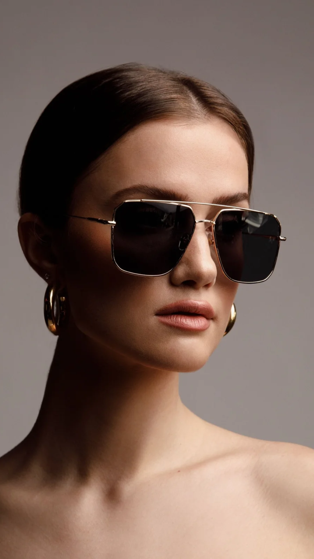 BLAKE SUNGLASSES  (GOLD/BLACK) | SHADY LADY