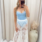 NEW PRIMROSE LACE MAXI SKIRT (IVORY)