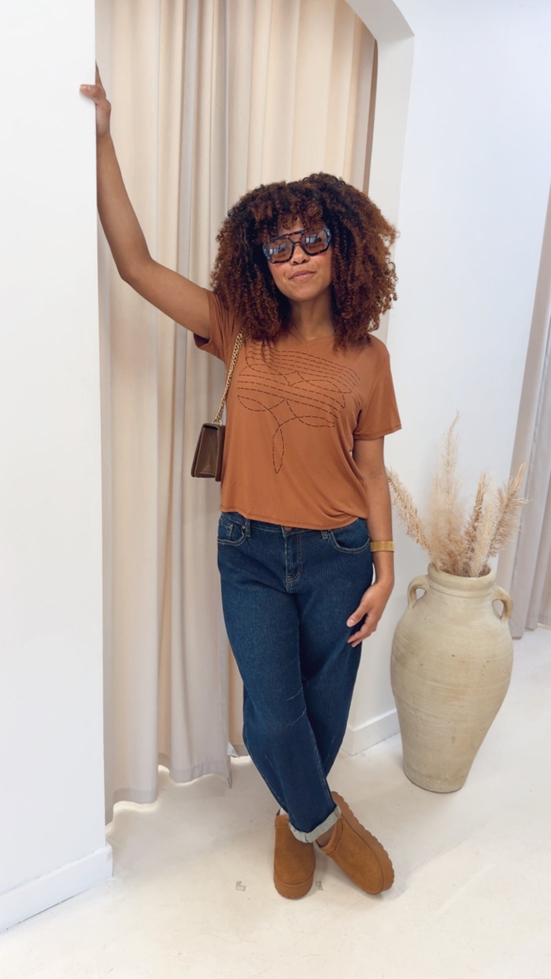 COWBOY BOOTS TOE STITCH VINTAGE GRAPHIC TEE | ZUTTER OUTLET