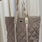 NEW PRIA QUILTED BAG (NUDE)