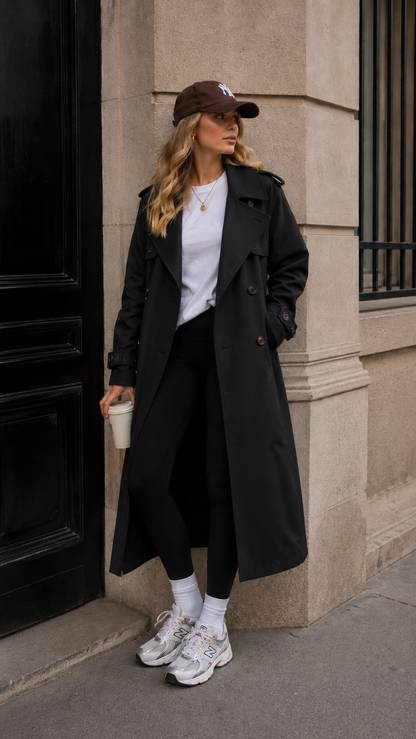 DEAR-TRILLION LONG BELT COAT | ONLY