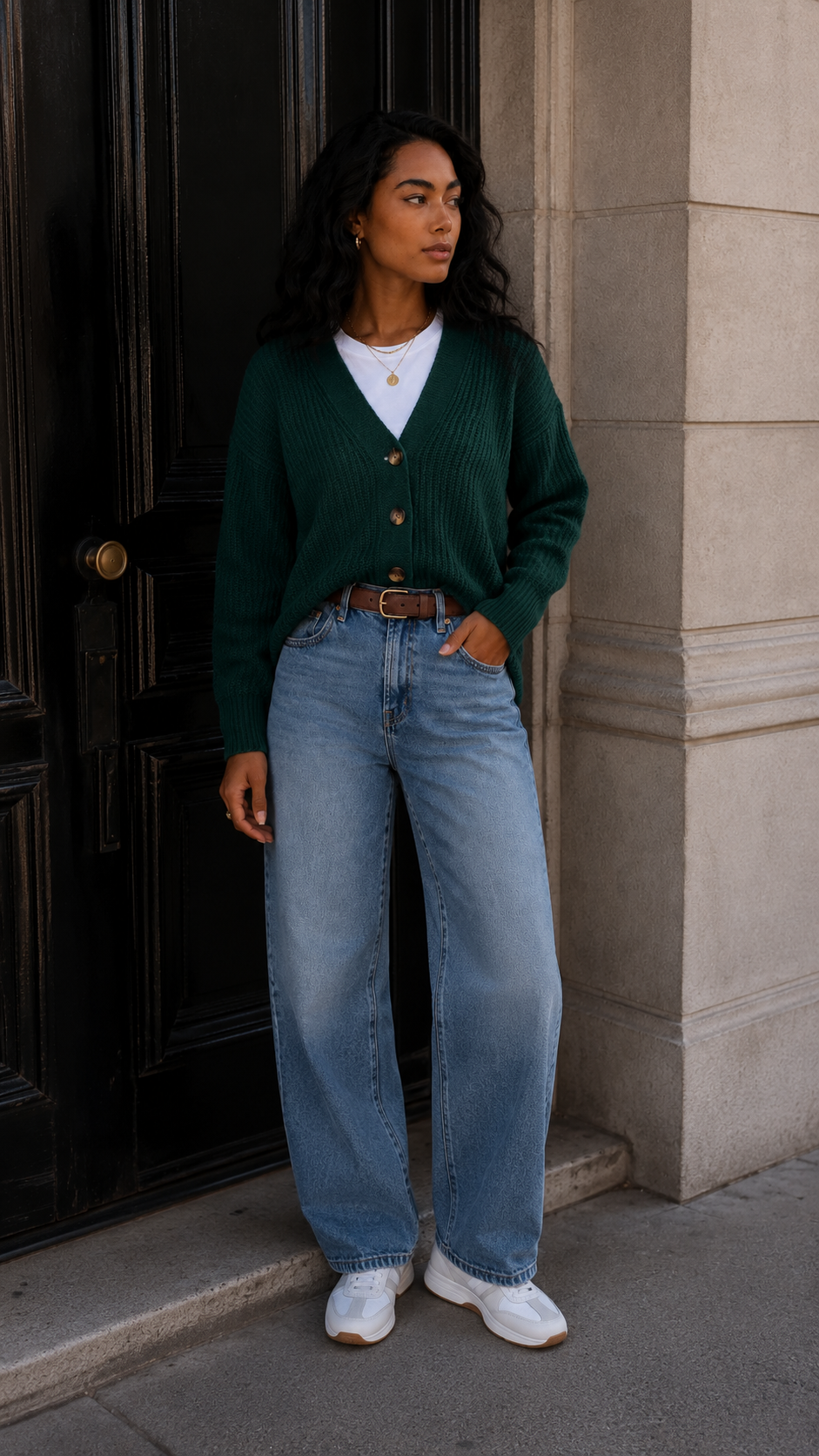 CAROL CARDIGAN (GREEN) | ONLY
