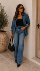 BENNY STRAIGHT LEG JEANS (RISEN) | BEST SELLER