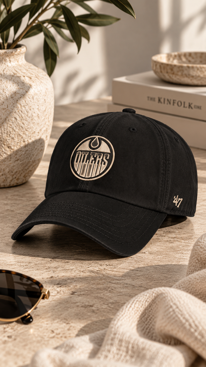 NHL OILERS BALLPARK CLEAN UP 47 (BLACK) | 47
