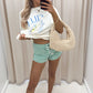 BILLY STRIPED SHORTS (GREEN)