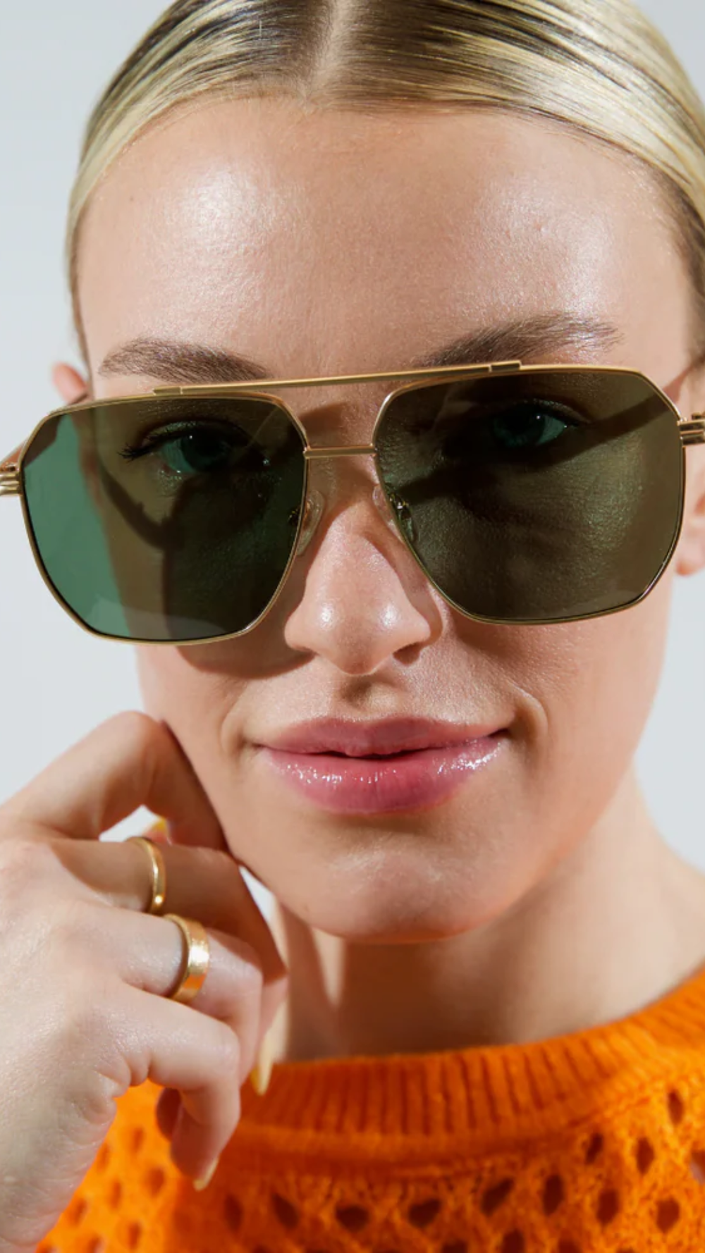 DAKOTA SUNGLASSES  (GREEN) | SHADY LADY