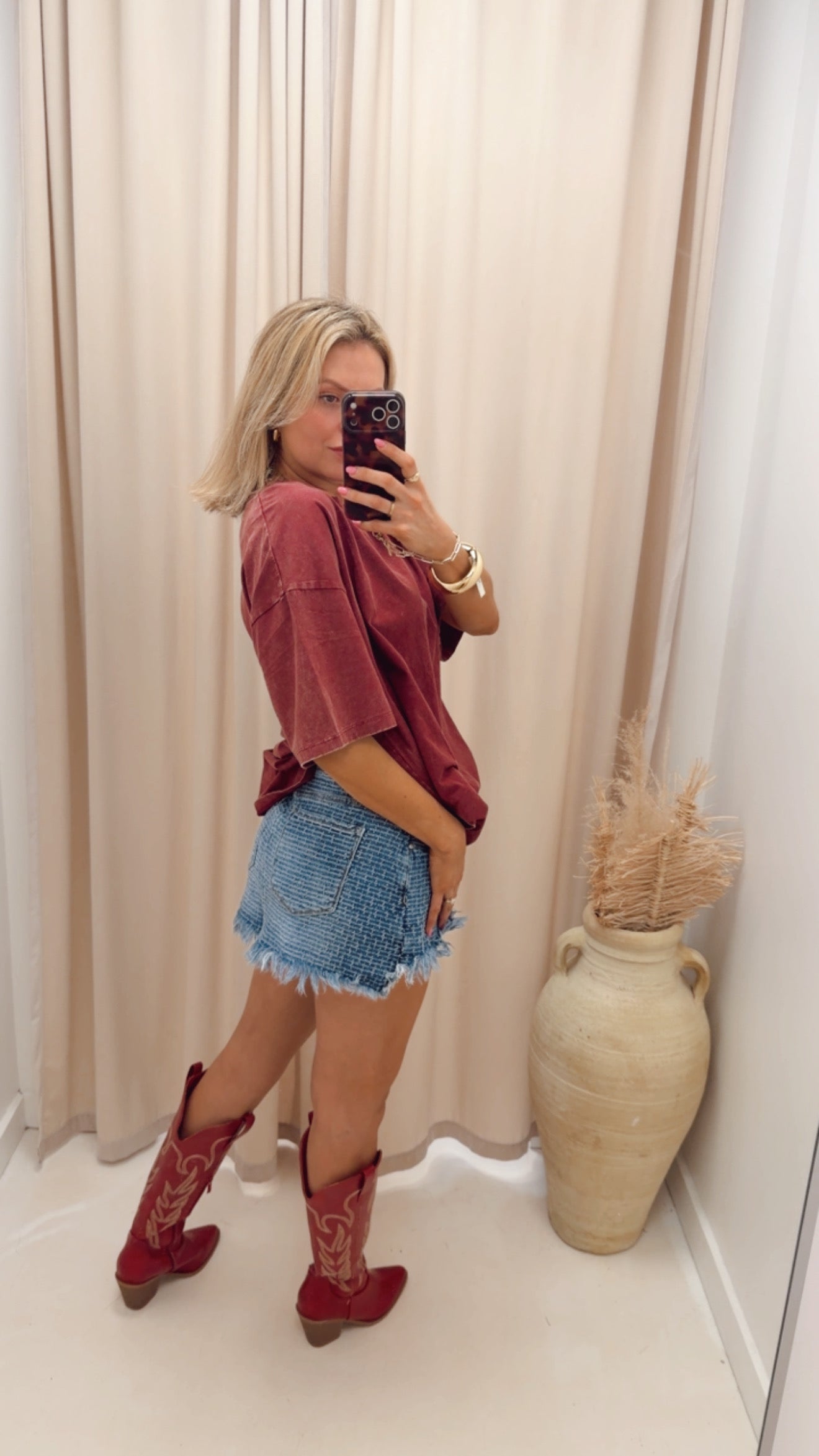 LOW RISE MESS SKORT