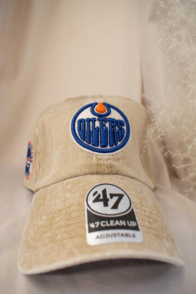 NEW 47' NHL EDMONTON OILERS (BEIGE)