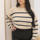 NEW ADEENA CROPPED KNIT SWEATER (ONLY)