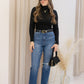 NEW LOLA HIGH RISE VINTAGE STRAIGHT JEANS