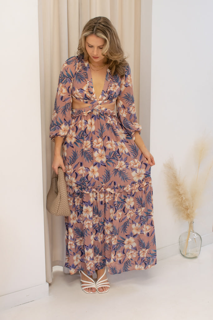 NEW CATHERINE PRINTED MAXI