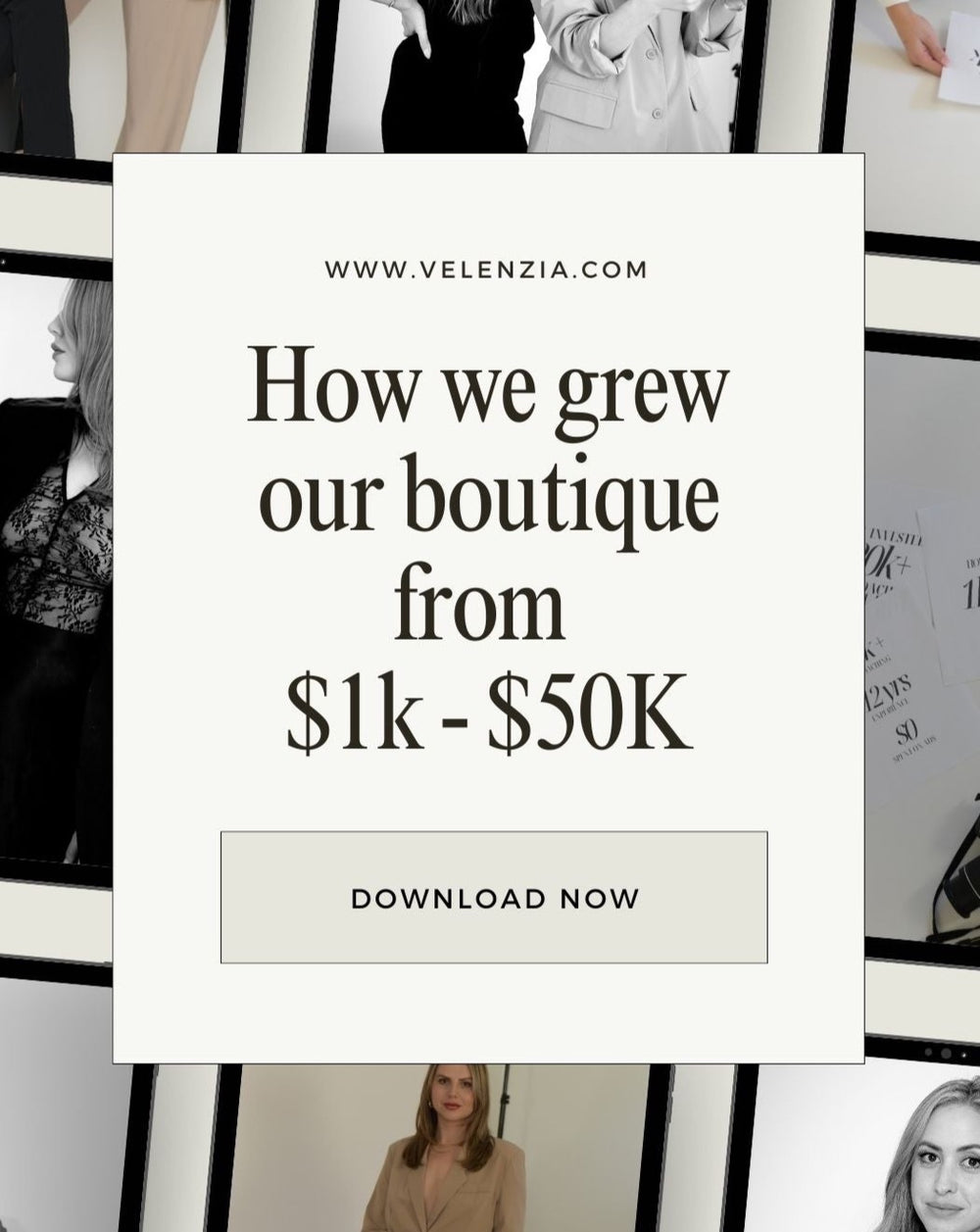 GROWING FROM 1k-50K VELENZIA EBOOK