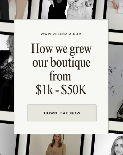 GROWING FROM 1k-50K VELENZIA EBOOK