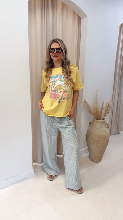 BEACH CLUB VINTAGE MUSCLE CAR GRAPHIC TEE