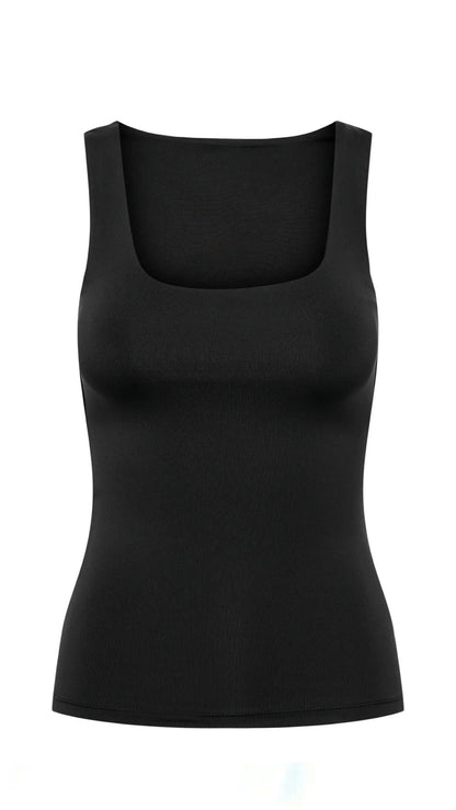 LEA REVERSIBLE TANK (BLACK) | ONLY