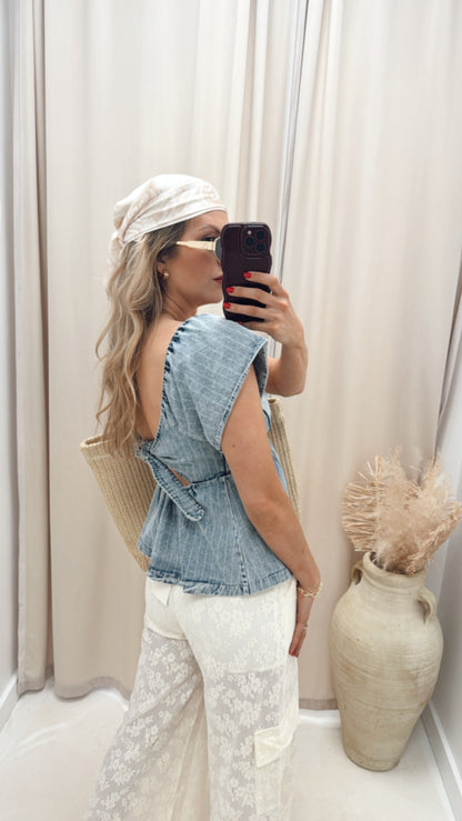 NEW BAILEY DENIM TOP
