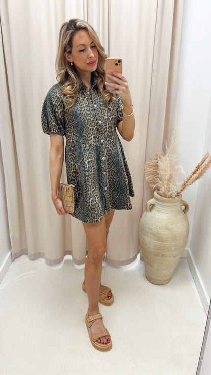 NEW JAYCE FIT &amp; FLARE MINI DRESS